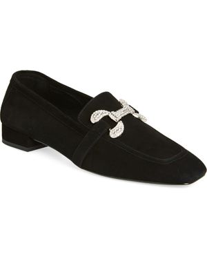 KOKO + PALENKI Sage Square Toe Loafer - Black