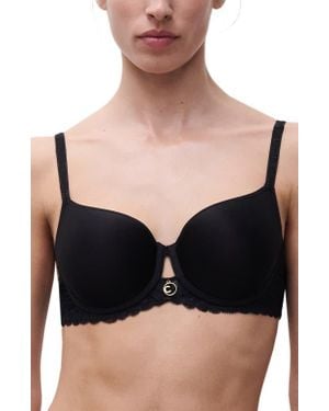 Chantelle Sublime Custom Fit T-Shirt Bra - Black