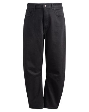 WARP+WEFT Soft Curve Barrel Hem Jeans - Blue