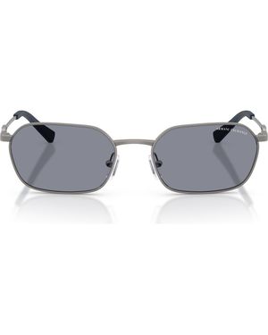 ARMANI EXCHANGE 54Mm Irregular Sunglasses - Gray