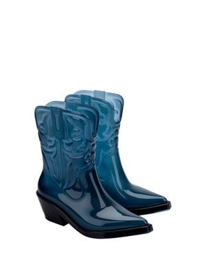 Melissa Texas Cowboy Boot - Blue