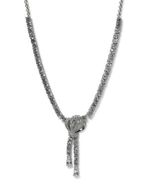 Nadri Eros Knot Y-Necklace - Multicolor