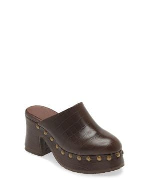 Chocolat Blu Hester Platform Clog - Brown