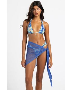 Beach Bunny Dudley Short Pareo - Blue
