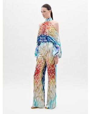 Silvia Tcherassi Andie Pant - Blue