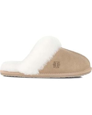 Toga Amanda Sheepskin Slippers - Natural