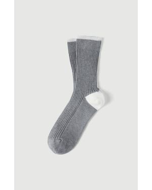 Brunello Cucinelli Cotton Socks - Gray