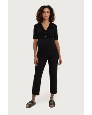 Nom Maternity Camilla Pant - Black