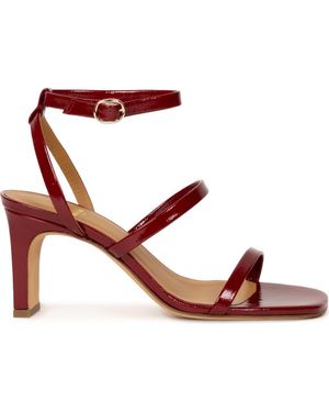 Bobbies Casey Heeled Sandals - Red