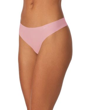 DKNY Litewear Cut Anywhere Thong - Orange