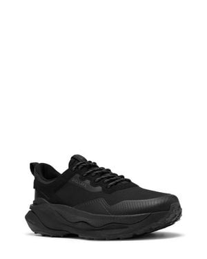 Clarks Pace Trail Waterproof Running Shoe - Black