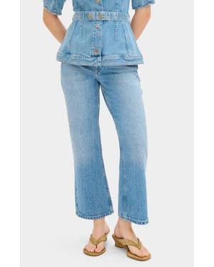 ALIGNE Kick Flare Jeans - Blue