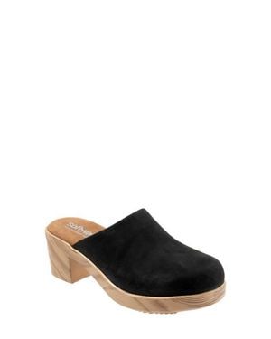Softwalk Felida Platform Mule - Black