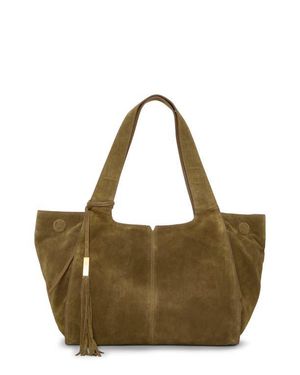 Vince Camuto Aleah Suede Tote - Brown
