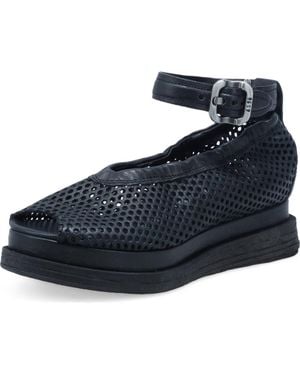 A.s.98 Lander Ankle Strap Sandal - Blue