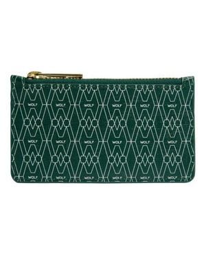 Wolf Signature Zip Case - Green
