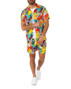 Opposuits 2-Piece Pikachu Summer Set - Orange