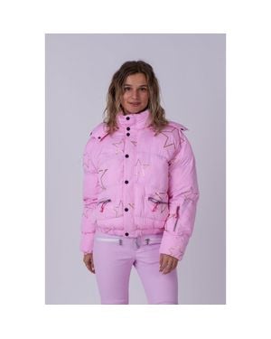 OOSC Chic Puffer Jacket - Purple