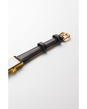 March Hare Watches The Kimsey Calfskin Leather Watch Strap Only - Black