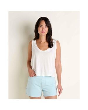 Toad & Co. Whisper Tank - White