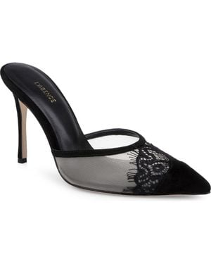 L'Agence Semois Pointed Toe Mule - Black