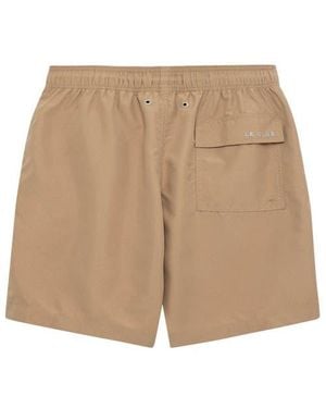 Le Club Resortwear 6.25 Le Club 4-Way Stretch Swim Trunks - Natural