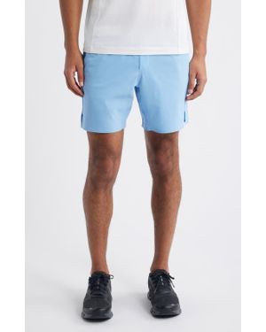 Ten Thousand Interval Unlined 7-Inch Training Shorts - Blue