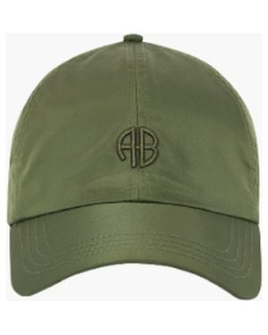 Anine Bing Jeremy Nylon Ab Baseball Cap - Green