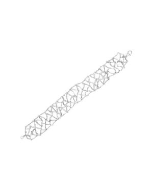 Lucy Quartermaine Element Web Bracelet - White