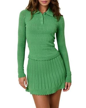 Solid & Striped The Debra Knit Sweater - Green