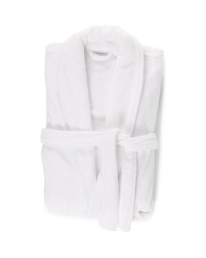 Cozy Earth Luxe Terry Robe - White