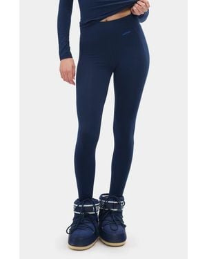 Halfdays Ruth Base Layer Leggings - Blue