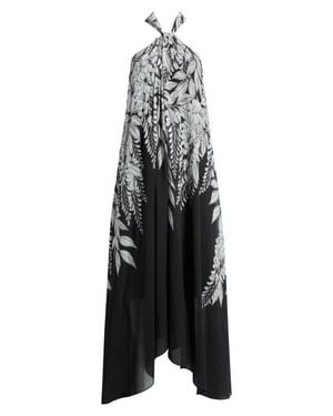 Kobi Halperin Daria Sleeveless Handkerchief Hem Maxi Dress - Black