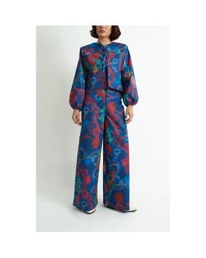 Florencia Davalos Coco Jacket - Blue