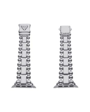 Lagos Smart Caviar Apple Watch Watchband - Black