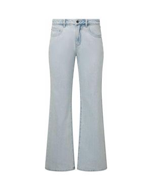 WeWoreWhat Mid Rise Slim Straight Pant - Blue