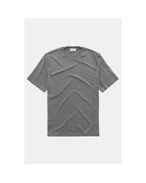 Wolf Vs. Goat (WvG) Light Weight Viscose Short Sleeve Crewneck - Gray
