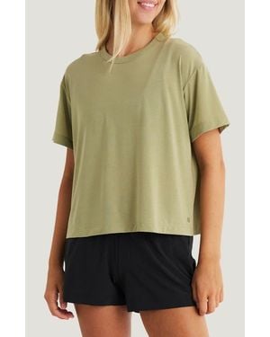 Free Fly Elevate Boxy T-Shirt - Green