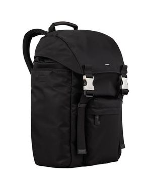 Sandro Recycled Leather Backpack - Black