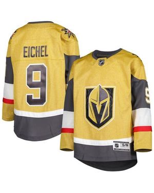 Outerstuff Youth Jack Eichel Vegas Golden Knights Home Premier Player Jersey - Yellow