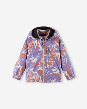 Reima Vantti Print Softshell Jacket - Purple