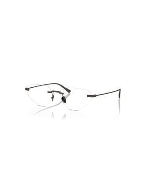 Ferrari 57Mm Irregular Optical Glasses - Gray