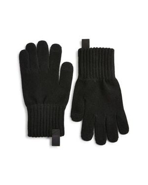 UGG Lightweight Rib Gloves - Black