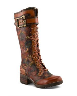 Spring Step Kisha Fall Knee High Boot - Brown