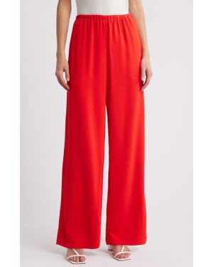 Solid & Striped Monaco Wide Leg Pants - Red
