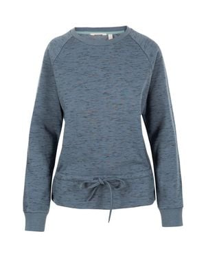 Trespass Gretta Marl Round Neck Sweatshirt - Blue