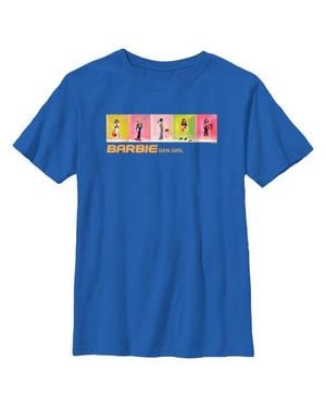 Barbie Boys' Gen Girl Lineup T-Shirt - Blue
