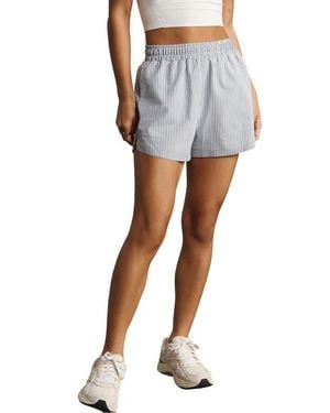 Rhone Saltair Pleated Shorts - Blue