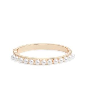 Open Edit Faux Pearl Orb Bangle - Multicolor
