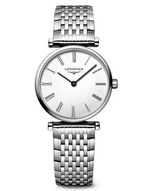 Longines La Grande Classique Bracelet Watch, 24Mm - Gray